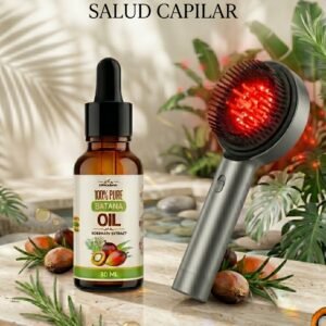 Aceite Batana+Cepillo Terapia Luz